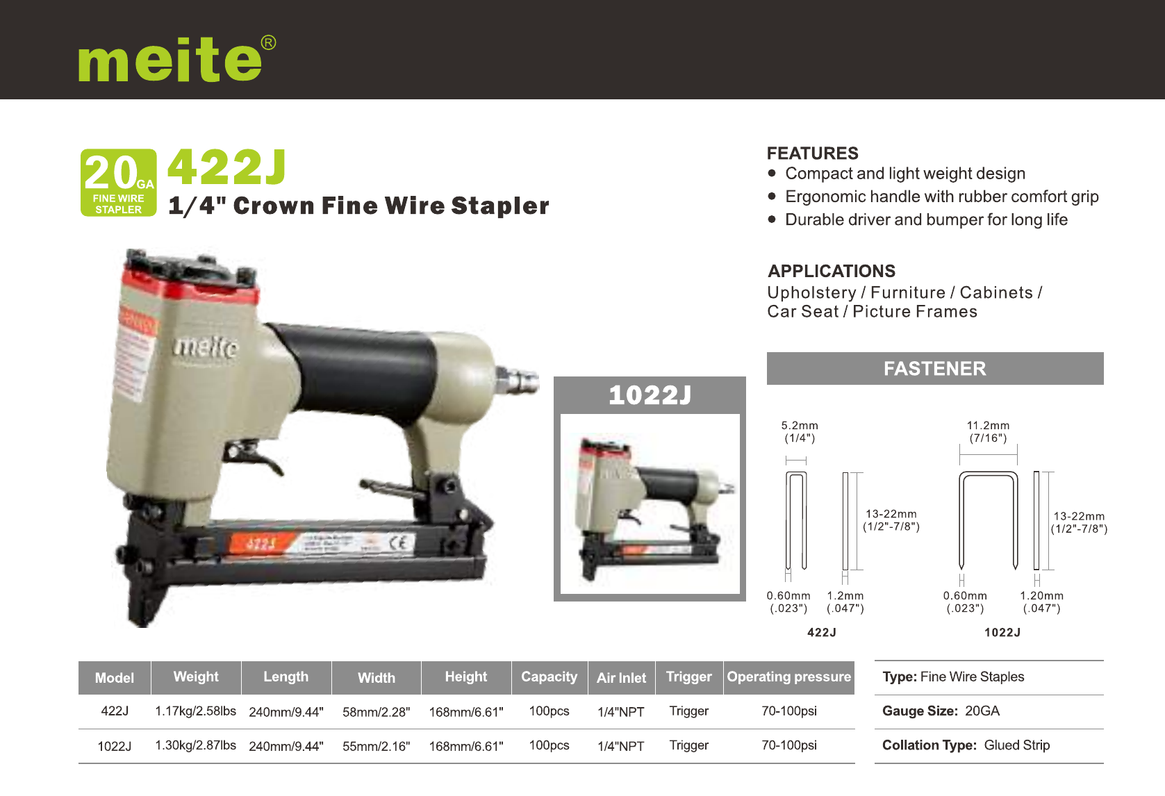 Zszywacz Meite KLM440