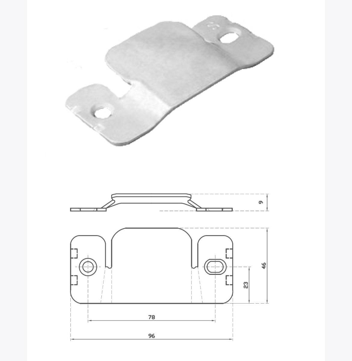 Zaczep meblowy typ A sc-13